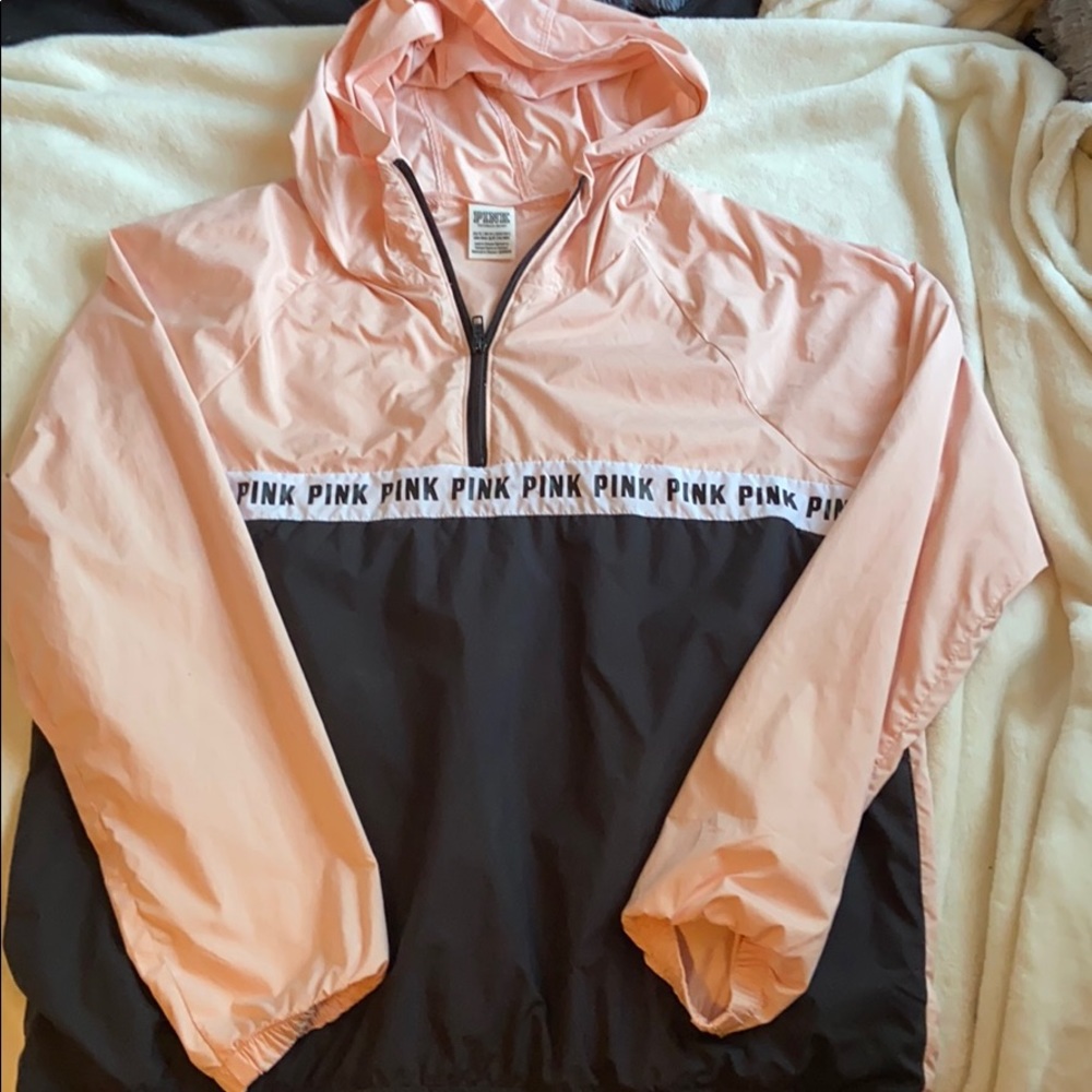Pink wind breaker